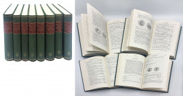 Numismatic literature
MONNAIES SOUS L´EMPIRE ROMAIN - Henry Cohen, reprinted 1955 - 8 volumes 

Komplet 8 tomów (446 + 426 + 532 + 545 + 570 + 496 ...