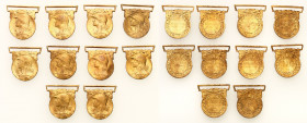Decorations, Orders, Badges
POLSKA / POLAND / POLEN / POLSKO / RUSSIA / LVIV / GERMAN / AUSTRIA / ENGLAND

France. 10 miniatures of a medal for the...
