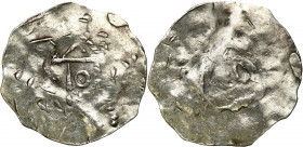 Medieval coin collection - WORLD
GERMANY / ENGLAND / CZECH / GERMAN

Germany, Franconia, Wrzburg. Anonymous denarius 

Aw.: Popiersie w prawoRw.:...