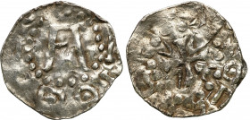 Medieval coin collection - WORLD
GERMANY / ENGLAND / CZECH / GERMAN

Germany, Lorraine - Trier, Archbishop Poppo von Babenberg (1016-1047). Denariu...