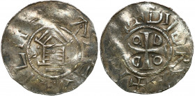Medieval coin collection - WORLD
GERMANY / ENGLAND / CZECH / GERMAN

Germany, Saxony / Sachsen. OAP denar 

Aw: Krzyż z literami w kątach O-D-D-O...