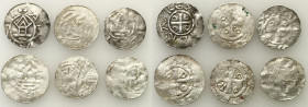 Medieval coin collection - WORLD
GERMANY / ENGLAND / CZECH / GERMAN

Germany, Saxony / Sachsen. OAP denarii and their mimics, set of 6 coins 

Aw...