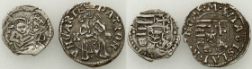 Medieval coin collection - WORLD
GERMANY / ENGLAND / CZECH / GERMAN

Hungary, Wadysaw II Jagielloczyk (1490-1516). Denarius without date and obol, ...