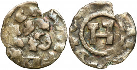 Medieval coin collection - WORLD
GERMANY / ENGLAND / CZECH / GERMAN

Włochy, Lukka - Henryk III, IV lub V (1039–1125). Denar 

Patyna, uszkodzone...
