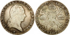 Austria
Austria, Francis II (17921835). Half-decker 1797 B, Kremnica 

Patyna. Rzadziej spotykany nominał&nbsp;Herinek 506

Details: 13,45 g Ag ...