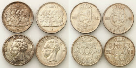 Belgium
Belgium. 50 francs 1939, 1940, 100 francs 1948 set of 4 coins 

Rzadsze monety o nominale 100 franków.KM. 121.1, 139

Details: 76,25 g Ag...