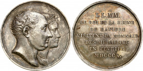 France
France, Napoleon I 1810, Medal. Silver visit of the Bavarian royal couple to Paris 

Wiekowa ciemna patyna, resztki lustra, atrakcyjny medal...