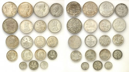 Latvia
Latvia. 1 centas for 5 Years 1925-1936, set of 19 coins 

Różne nominały, monety w różnym stanie zachowania.&nbsp;Duży zestaw zawierający 16...