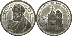 Germany
Germany. Robert Blum, 1848 medal on the commemoration of the death in Cologne, zinc 

Ładnie zachowany. Rysy na rancie.JuF. 1161

Details...