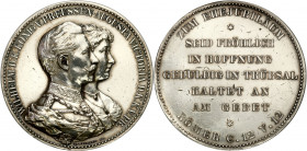 Germany
Germany, Prussia, Wilhelm II, (1888-1918), medal 

Ładny medal, delikatne ryski w tleSommer-W82

Details: 50,59 g Ag 45 mm
Condition: 2-...