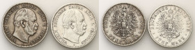 Germany
Germany, Prussia. 5 mark 1874 A, Berlin, 1876 B, Hanover, set of 2 coins 

Obiegowe egzemplarze, patyna.AKS 114, Jaeger 97

Details: 2 x ...