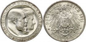 Germany
Germany, Wrttemberg. 3 mark 1911 F, Stuttgart - BEAUTIFUL 

Wybite na 25 rocznicę zaślubin Wilhelma II z Charlottą.Pięknie zachowane.Jaeger...