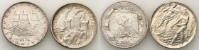 San Marino
San Marino. 500 lire 1976, Rome, set of 2 coins 

Pięknie zachowane. 

Details: 2 x 11 g Ag 
Condition: 1/1- (UNC/UNC-)