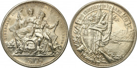 Switzerland
Switzerland. 5 francs 1883, Bern, Lugano Shooting Festival 

Rzadszy numizmat. Nakład 30 tys. sztuk. Schützenfest - święto strzeleckie....