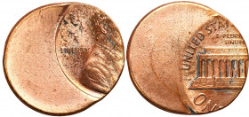 USA (United States of America)
USA. 1 cent from 1959 Lincoln - MINT ERROR 

Duże przesunięcie stempla.Patyna.

Details: 2,50 g 
Condition: 1- (U...
