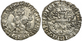 Italy
Italy, Naples and Sicily. Robert I the Wise (1309-1343). Grosso - gigliato 

Szlachetna patyna. Bardzo ładnie zachowane.

Details: 3,89 g A...