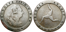 Great Britain
United Kingdom - Isle of Man. George III (1760-1820). Penny 1798 

Ciemna patyna. Rzadsza moneta.&nbsp;Seaby 7415; KM 11

Details: ...
