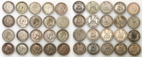 Great Britain
Great Britain. Georg V (1910-1936). Shilling 1914-1936, set of 20 coins 

Pozycje w różnym stanie zachowania.

Details: 110,34 g Ag...