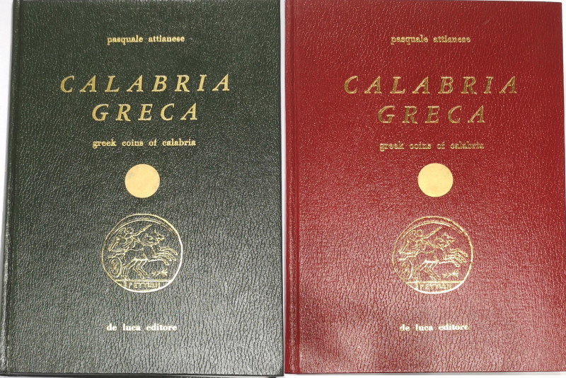 Libri. Calabria Grecia. Vol. !, 2 e 3. Pasquale Attianese. Santa Severina 1977. ...