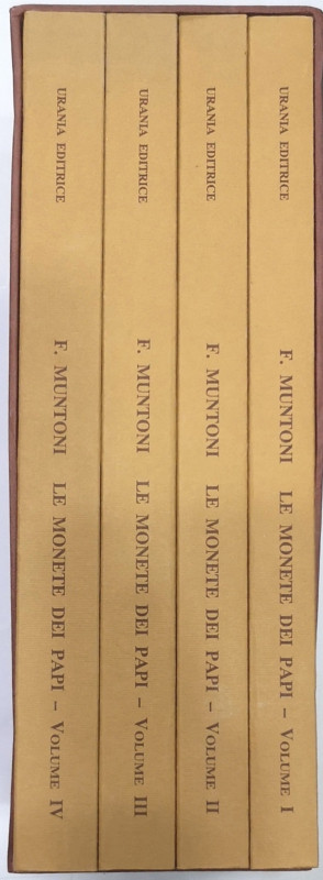 Libri. Le monete dei Papi. F. Muntoni. Vol. 1, 2, 3 e 4. Roma 1996 II Edizione. ...