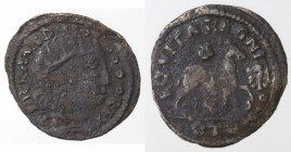 Zecche Italiane. L'Aquila. Ferdinando I d'Aragona. 1458-1494. Cavallo. Aquila davanti alla zampa. Ae. D'An.-And. 104. Peso gr. 1,52. Diametro mm. 20. ...