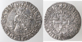 Zecche Italiane. Napoli. Roberto d'Angiò. 1309-1343. Gigliato. Ag. MIR 28. Peso gr. 3,92. Diametro mm. 27,60. SPL.