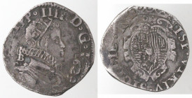 Zecche Italiane. Napoli. Filippo IV. 1621-1665. Tarì 1623. Ag.Mag. 18. Peso 5,81 gr. Diametro mm. 26,50. BB. R.