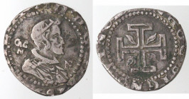 Zecche Italiane. Napoli. Filippo IV. 1621-1665. 15 Grana 1647. Ag. Mag. 27. Peso gr. 3,36. Diametro mm. 20,50. BB. Tosata. R. (5621)