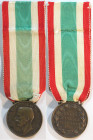 Medaglie. Vittorio Emanuele III. 1900-1943. Per il 70° dell'unità d'Italia. Ae. La medaglia a ricordo dell'Unità d'Italia 1848-1918 fu istituita il 19...