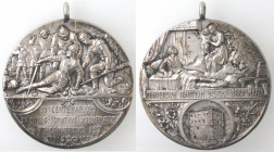 Medaglie. Medaglia 1921. IV Centenario conversione di Sant'Ignazio. Ag?. Peso gr. 54,96. Diametro mm. 50,00. qFDC. (D.5921)