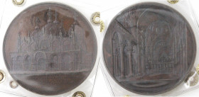 Medaglie. Venezia 1850. Medaglia Basilica di San Marco. Ae. Diametro mm. 59,50. qFDC. Ex Thesaurus.
