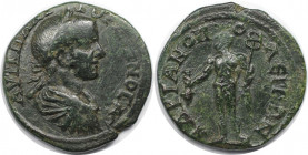 Römische Münzen, MÜNZEN DER RÖMISCHEN KAISERZEIT. Thrakien, Hadrianopolis. Gordianus III. Ae 27, 238-244 n. Chr. (9.50 g. 26.5 mm) Vs.: AVT K M ANT ГO...