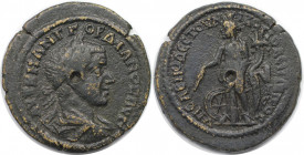 Römische Münzen, MÜNZEN DER RÖMISCHEN KAISERZEIT. Moesia Inferior, Nikopolis & Istrum. Gordian III. Ae 28, 238-244 n. Chr. (12.02 g. 28 mm) Vs.: AVT K...