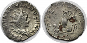 Römische Münzen, MÜNZEN DER RÖMISCHEN KAISERZEIT. Saloninus (258-260 n. Chr). Antoninianus (2.97 g. 22.5 mm). Vs.: SALON VALERIANVS CAES, drapierte Bü...