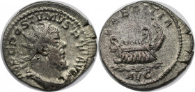 Römische Münzen, MÜNZEN DER RÖMISCHEN KAISERZEIT. Postumus (260-269 n. Chr). Antoninianus (3.35 g. 23 mm), Vs.: IMP C POSTVMVS P F AVG, Gepanzerte Büs...
