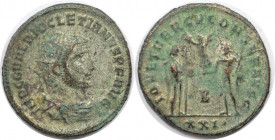 Römische Münzen, MÜNZEN DER RÖMISCHEN KAISERZEIT. Diocletianus 284-305 n. Chr. Antoninianus (4,71 g. 22,5 mm). Vs.: Büste mit Strahlenkrone n. r. Rs.:...