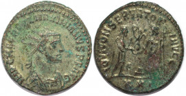 Römische Münzen, MÜNZEN DER RÖMISCHEN KAISERZEIT. Maximianus Herculius, 286-310 n. Chr. Antoninianus (3,79 g. 20,5 mm). Vs.: Büste mit Strahlenkrone n...