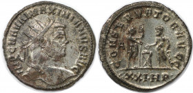 Römische Münzen, MÜNZEN DER RÖMISCHEN KAISERZEIT. Maximianus Herculius (286-310 n. Chr). Antoninianus (3.71 g. 23 mm). Vs.: IMP C MA VAL MAXIMIANVS AV...