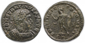 Römische Münzen, MÜNZEN DER RÖMISCHEN KAISERZEIT. Constantinus I. (307-337 n. Chr). Ae 3, 310-313 n. Chr., Treveri (Trier). (3.54 g. 20 mm) Vs.: CONST...