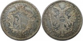 Altdeutsche Münzen und Medaillen, NÜRNBERG, STADT. 1/2 Konv.-Taler 1766 SR, mit Titel Joseph II. Silber. 14.01 g. Kellner 354. Vorzüglich-stempelglanz...