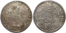 Altdeutsche Münzen und Medaillen, SACHSEN - ALBERTINE. August (1553-1586). Taler 1578. Silber. Dav. 9798. Vorzüglich+