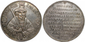 Altdeutsche Münzen und Medaillen, SACHSEN - ALBERTINE. (Kurfürstentum). Johann Georg I. (1611-1656). Medaille - Schautaler 1630 SD, Dresden. Sebald Di...