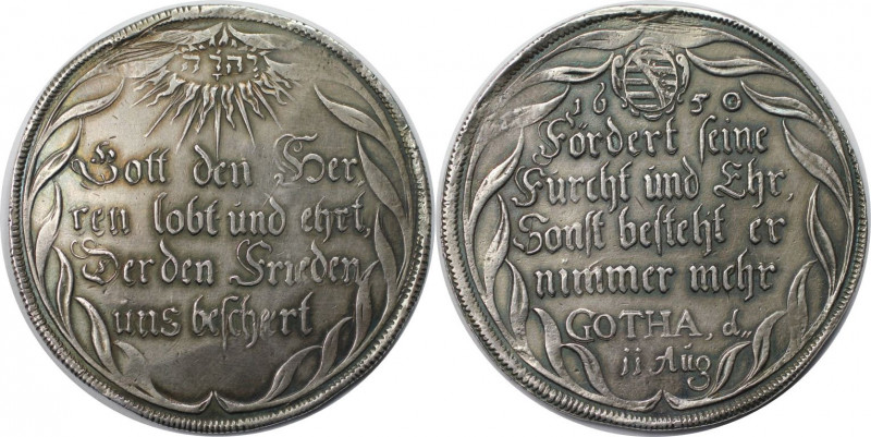 Altdeutsche Münzen und Medaillen, SACHSEN - GOTHA. Ernst III. der Fromme (1640-1...