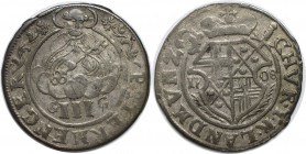 Altdeutsche Münzen und Medaillen, TRIER. Johann Hugo von Orsbeck (1676-1711). III Petermenger 1708 GG, Silber. KM 191. Schön 8. Sehr schön+