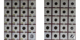 Deutsche Münzen und Medaillen ab 1871, LOTS UND SAMLLUNGEN. WEIMARER REPUBLIK. Lot von 20 Münzen (1923-1927). 3х1 Pfennig 1923, 6х1 Pfennig 1924, 3х1 ...