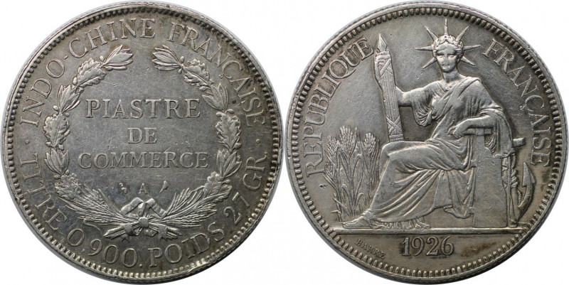 Europäische Münzen und Medaillen, Frankreich / France. Französisch Indochina. Pi...