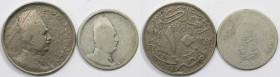 Weltmünzen und Medaillen, Ägypten / Egypt, Lots und Sammlungen. Lot von 2 Münzen ND. Schön