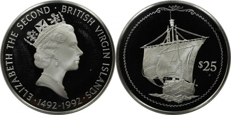 Weltmünzen und Medaillen, Britische Jungferninseln / British Virgin Islands. Ent...