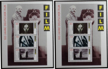 Briefmarken / Postmarken, Deutschland / Germany. BRD. 100 Jahre Deutscher Film. Block 33, Ausgabejahr 1995. **