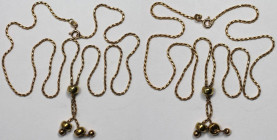 Kunst und Antiquitäten / Art and antiques. Kette, Gold 585 - 6.24 g. 50 cm.